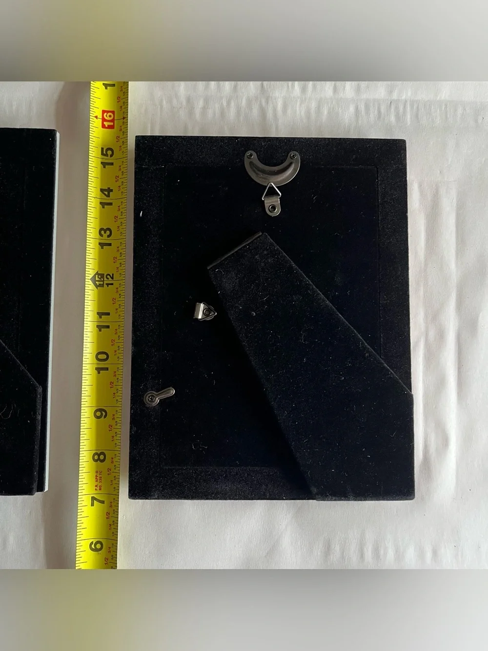 Silver & Rose Tone Resin Picture Photo Frames w/ Fine Art Prints-Set of 2